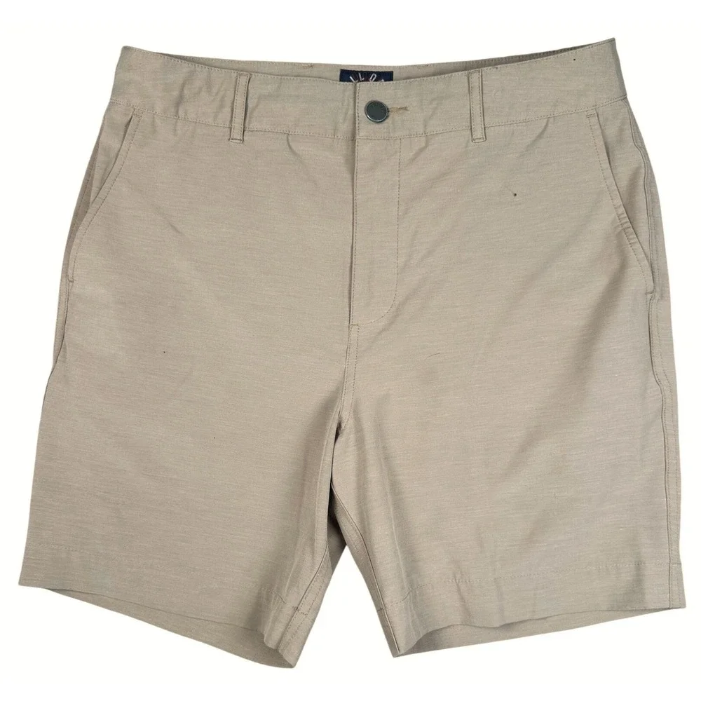 Faherty All Day Shorts Mens 31 Tan 6.5